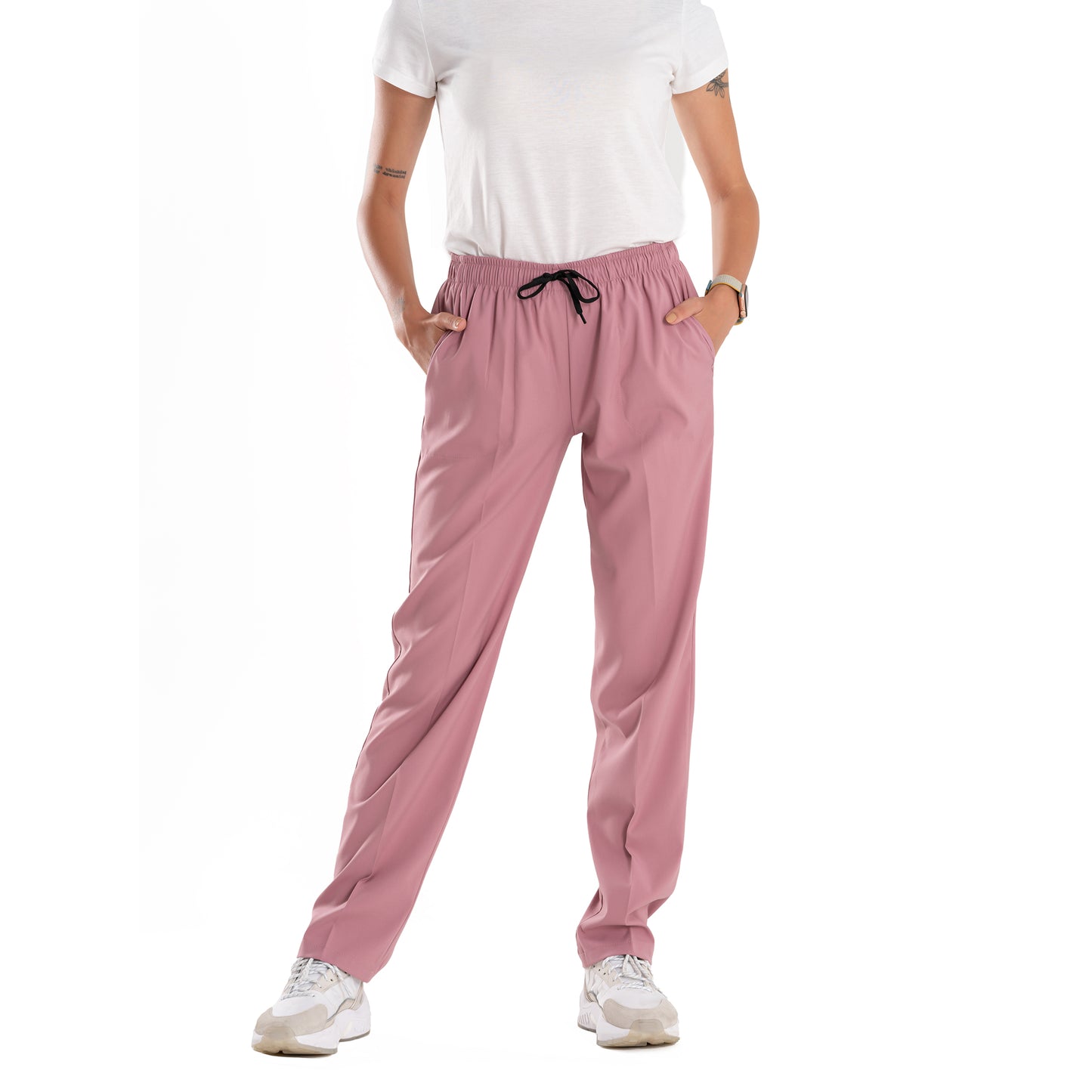 Professional Medical Scrubs Uniforms for Women Set Pink