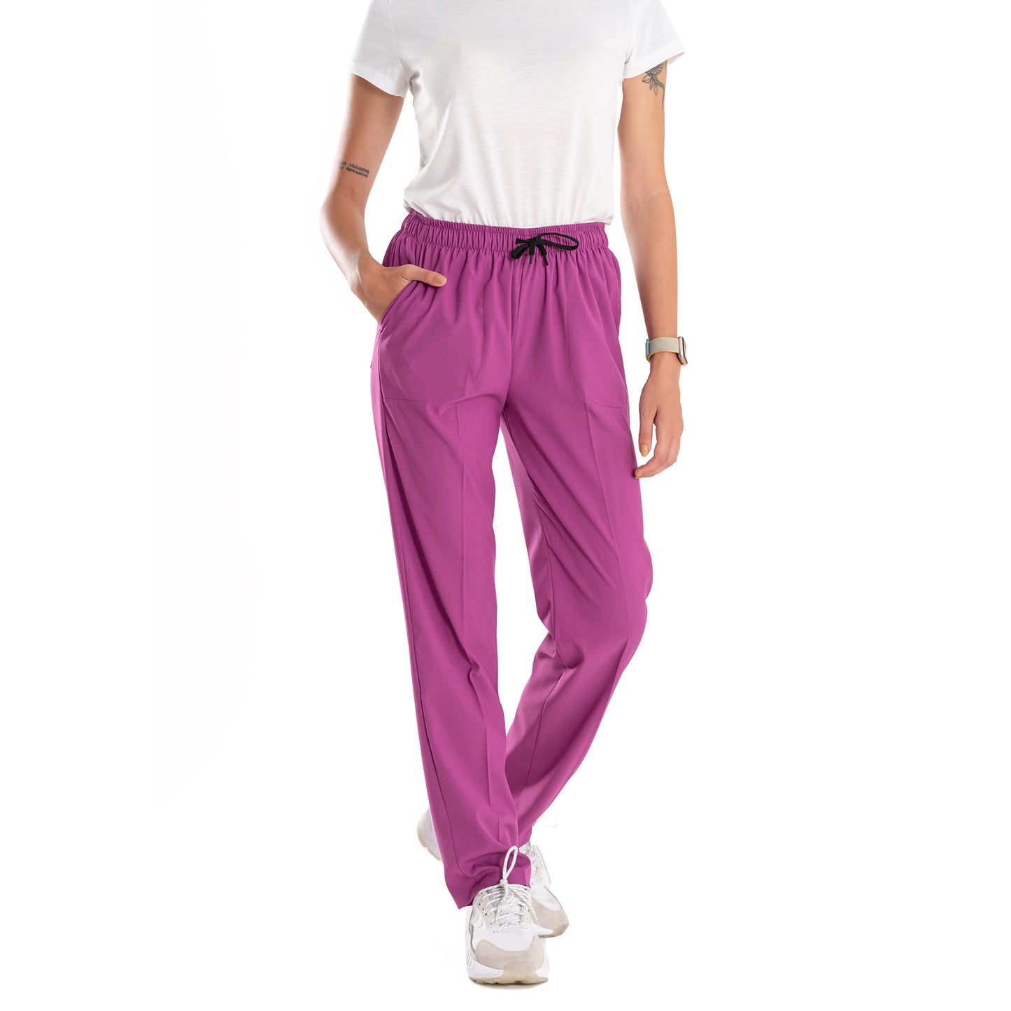 Professional Medical Scrubs Uniforms for Women Set Light Purple