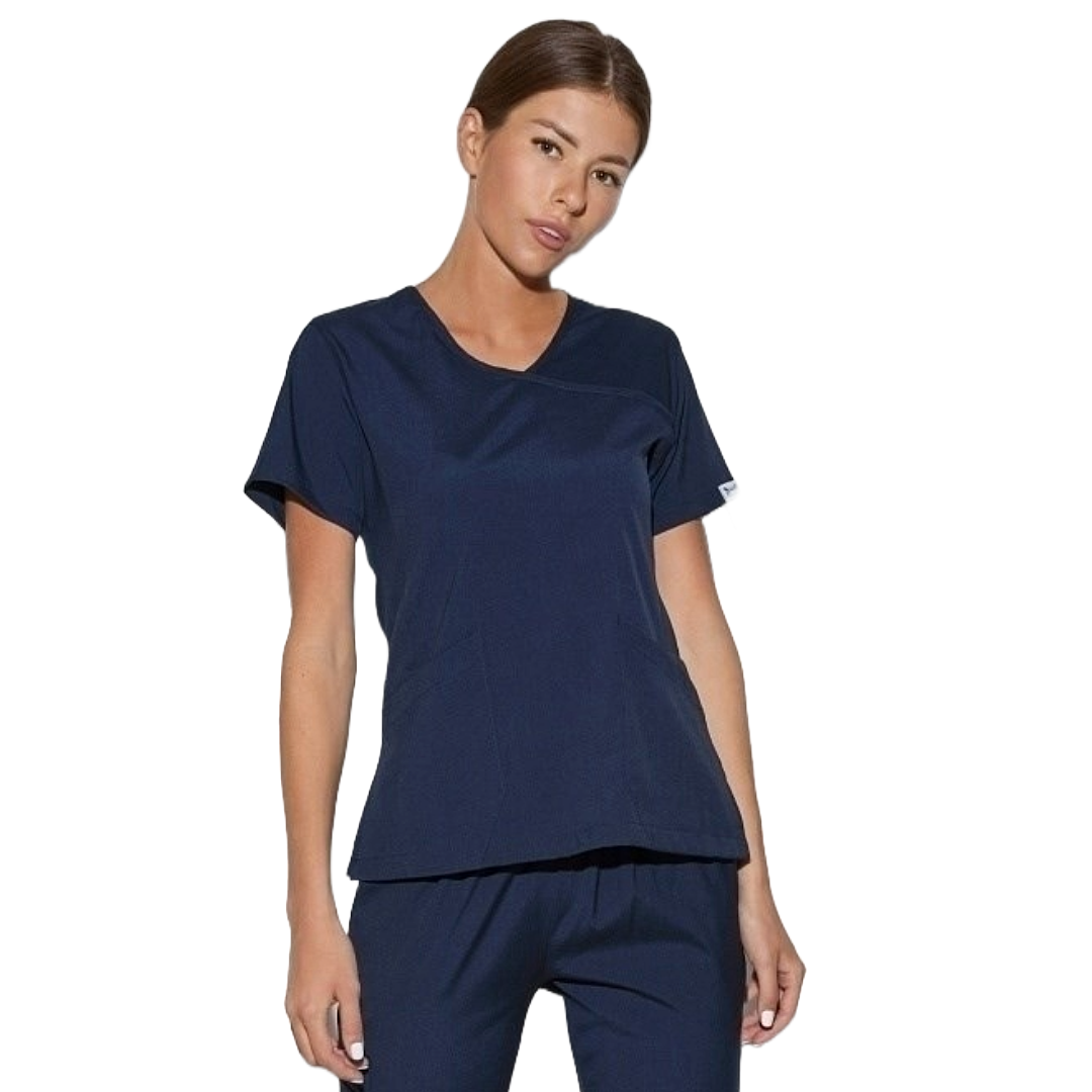Wrap Scrubs Top and Jogger Scrubs Set