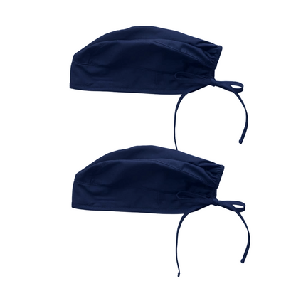 ELLYSHINE Scrub Cap with Sweatband, Adjustable Tie-back and Elastic
